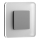 LDST SW-01-CB-BZ8 - LED Rasveta za stepenište SWIFT 8xLED/1,2W/230V sjajno crna