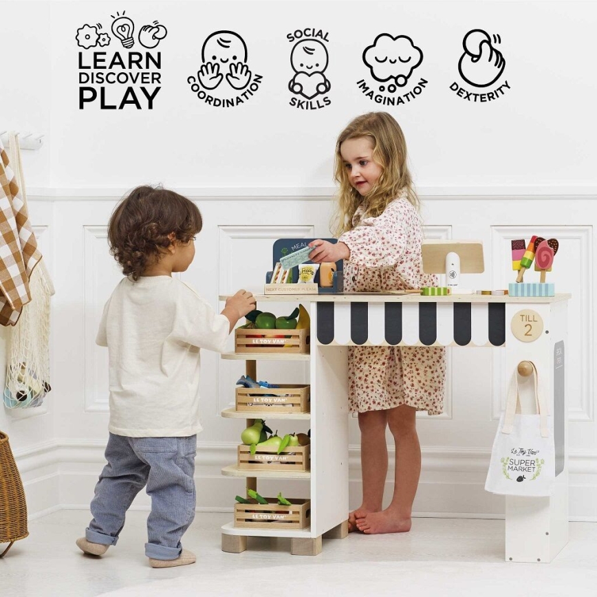 Le Toy Van - Prodajni štand sa blagajnom i dodacima
