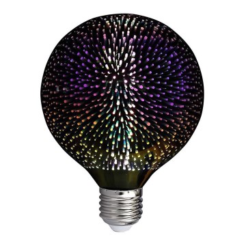 LED 3D dekorativna FILAMENT sijalica G125 E27/4W/230V 3000K
