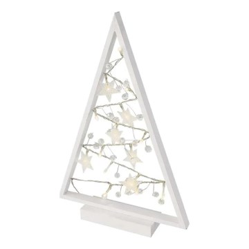 LED božićna dekoracija 15xLED/2xAA drvce