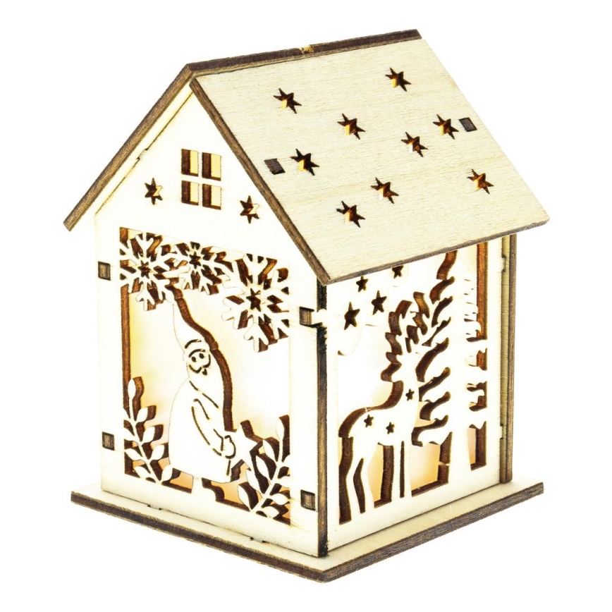 LED božićna dekoracija 1xLED/2xLR44, toplo belo svetlo