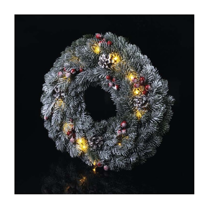 LED Božićna dekoracija 20xLED/2xAA pr. 38 cm
