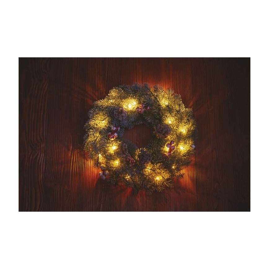 LED Božićna dekoracija 20xLED/2xAA pr. 38 cm
