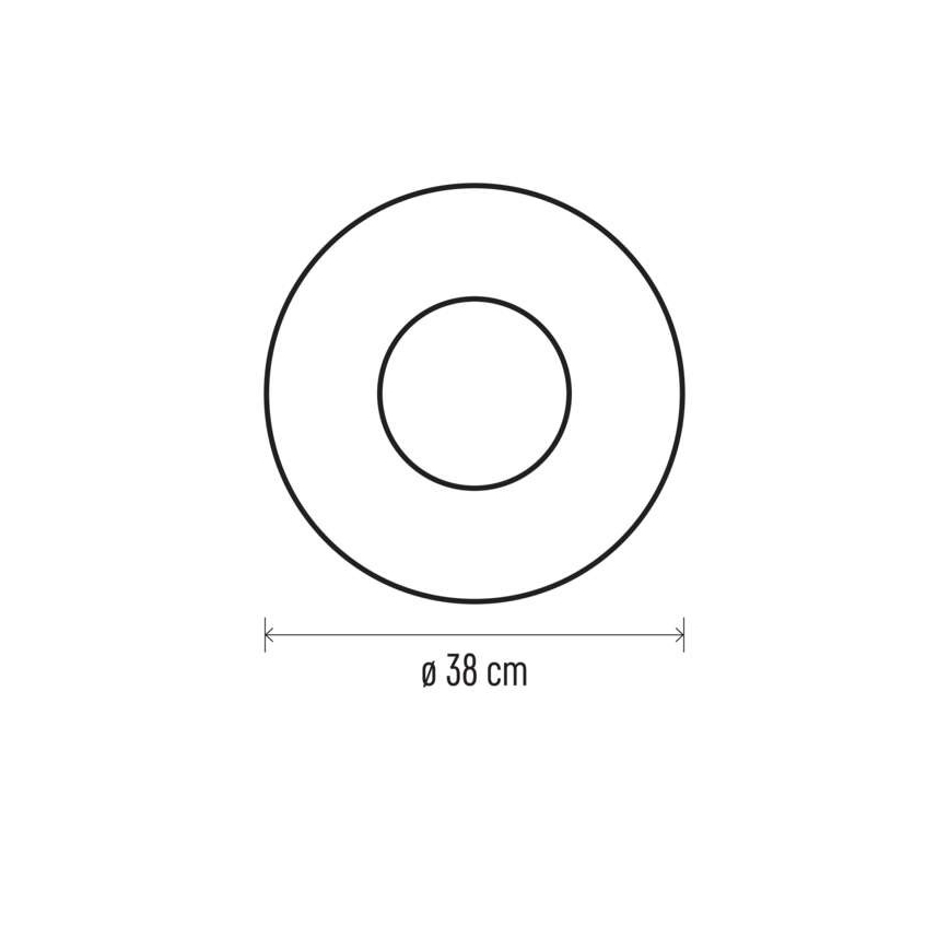 LED Božićna dekoracija 20xLED/2xAA pr. 38 cm