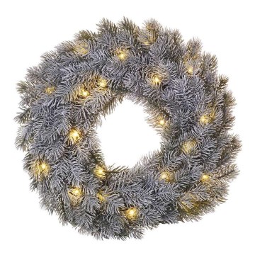 LED božićna dekoracija 20xLED/2xAA prečnika 40 cm