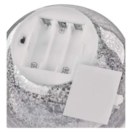 LED božićna dekoracija 20xLED/3xAA kugla prečnika 15 cm