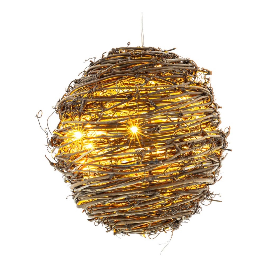LED božićna dekoracija 20xLED/3xAA topla bela