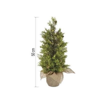 LED božićna dekoracija 30xLED/3xAA IP44