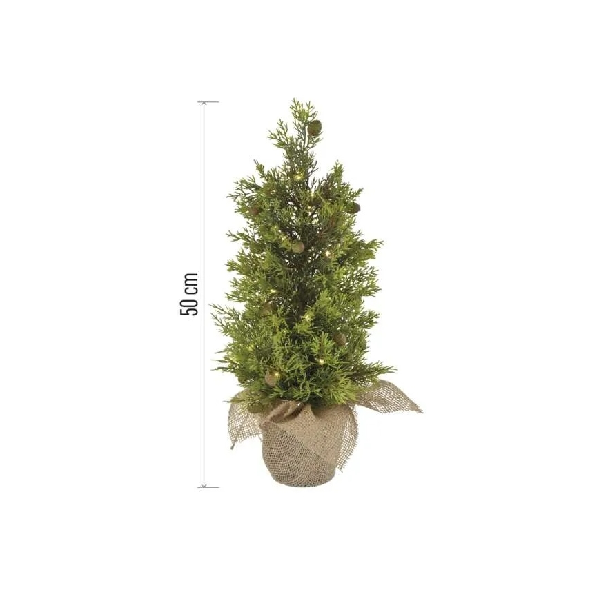 LED božićna dekoracija 30xLED/3xAA IP44