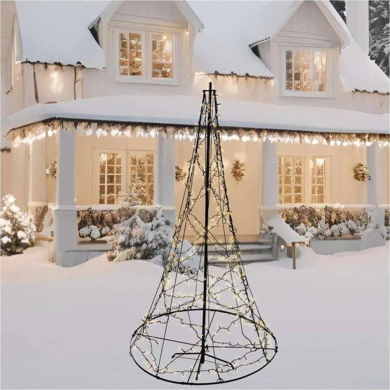 LED božićna dekoracija 480xLED/230V IP44 180 cm