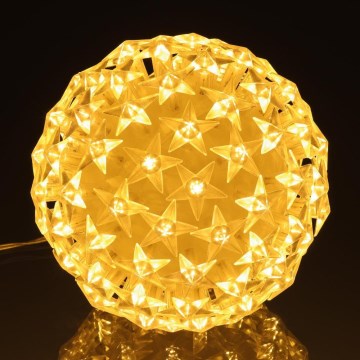 LED Božićna dekoracija LED/230V/topla bela kugla