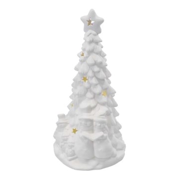 LED božićna dekoracija LED/2xAA, toplo belo svetlo, jelka