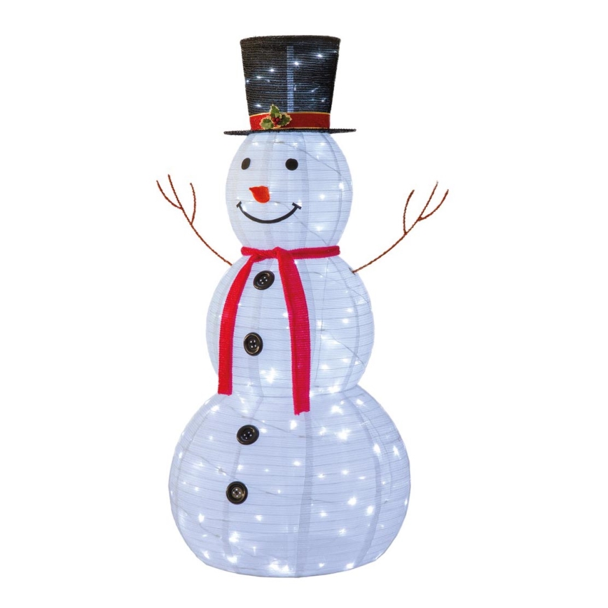 LED božićna dekoracija LED/3,6W/230V 180 cm IP44 snegović