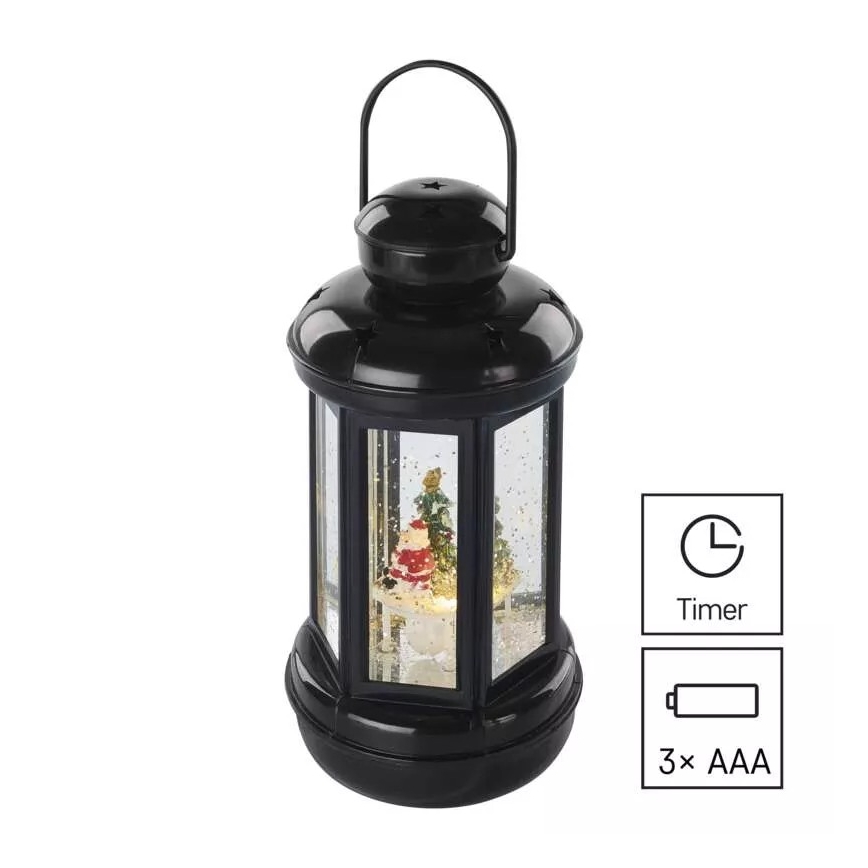 LED Božićna dekoracija LED/3xAAA fenjer
