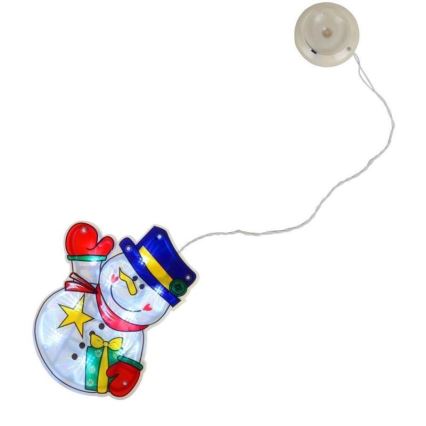 LED božićna dekoracija za prozor 10xLED/3xAAA