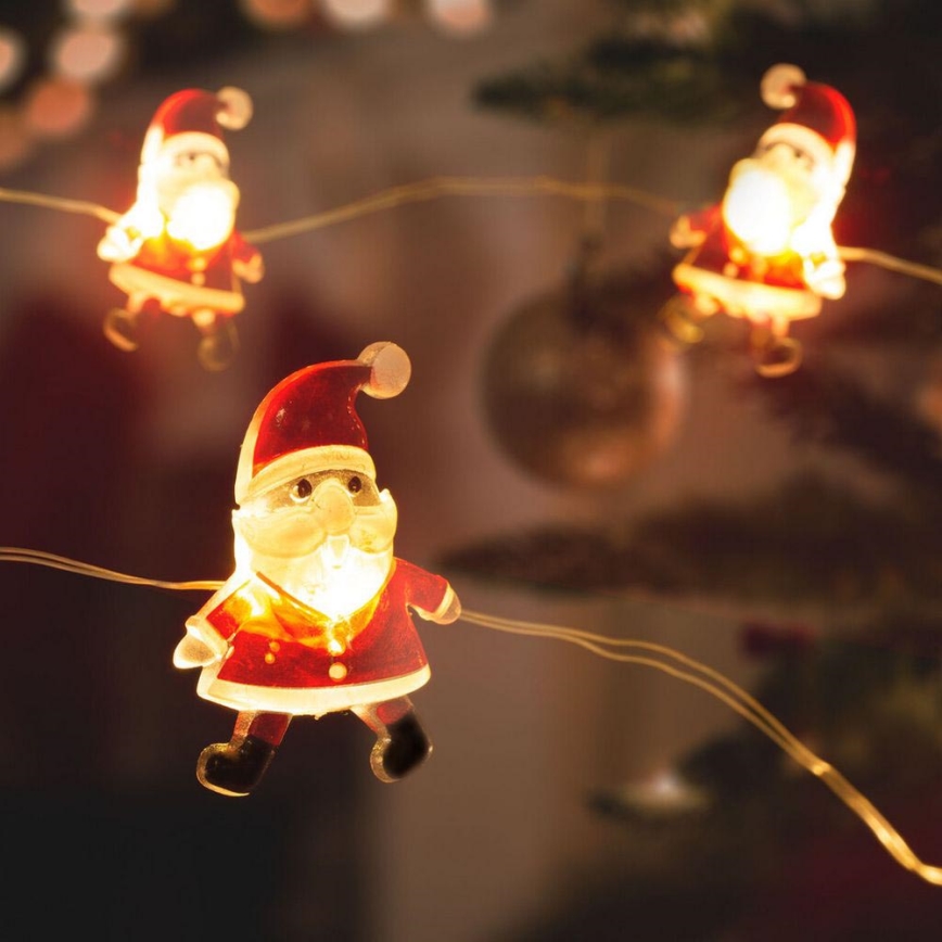 LED Božićna girlanda 20xLED/2xAA 2,2m topla bela
