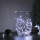 LED božićna girlanda 50xLED/3xAA 5,25m hladno-bela