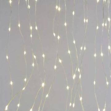 LED božićna girlanda za spoljašnju upotrebu, 240 LED / 8 funkcija, 6,7 m, IP44, topla bela