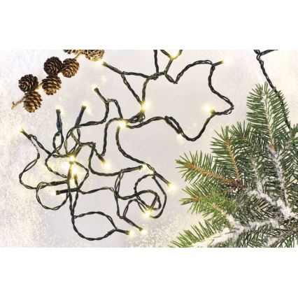 LED božićna spoljna girlanda 80xLED/13m IP44 topla bela