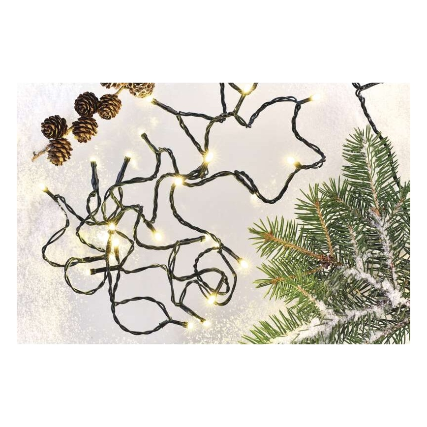 LED božićna spoljna girlanda 80xLED/13m IP44 topla bela