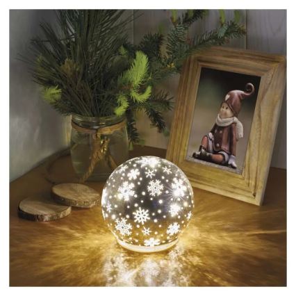 LED božićna zavesa 70xLED/3,6W 567x125 cm topla bela