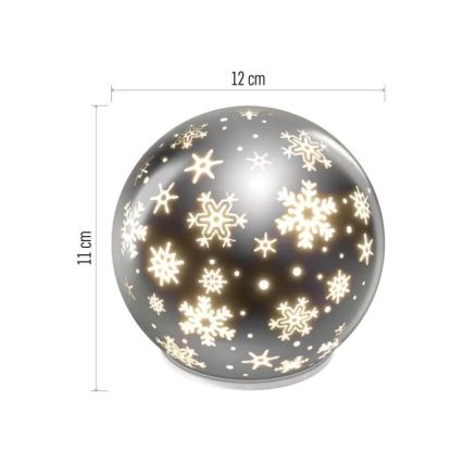 LED božićna zavesa 70xLED/3,6W 567x125 cm topla bela