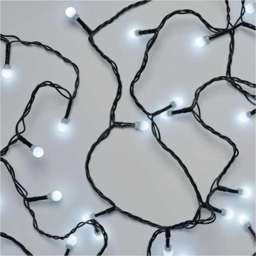 LED božićne lampice 300xLED/8 funkcija 35m hladno bela