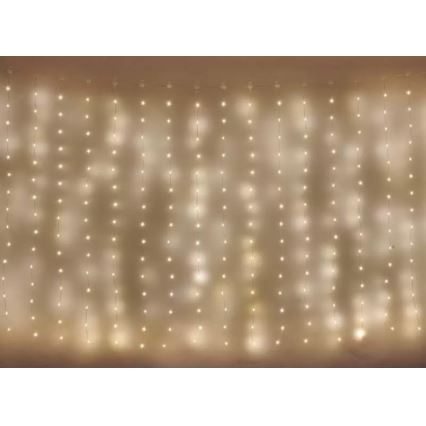 LED božićne lampice za spoljašnju upotrebu 300xLED/8 funkcija 7,9 m IP44 topla bela