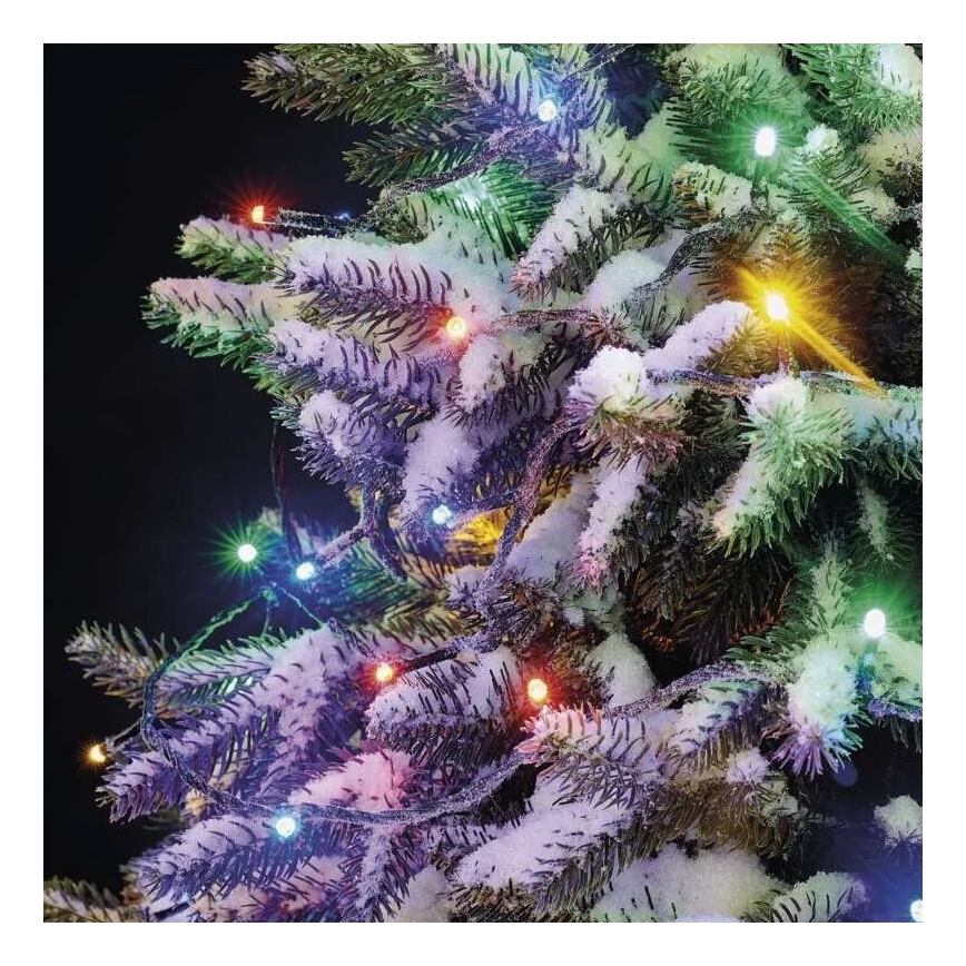LED Božićne spoljašnje lampice 100xLED/10m IP44 šareni