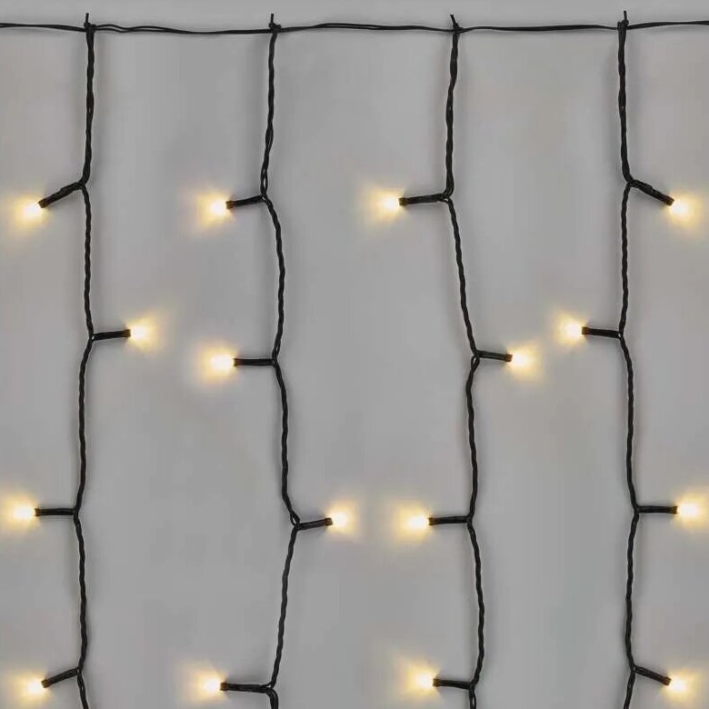 LED Božićne spoljašnje lampice 100xLED/1x2m IP44 topla bela