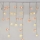 LED Božićne spoljašnje lampice 100xLED/2,5x0,9m IP44 crveno/vintage