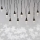 LED Božićne spoljašnje lampice 10xLED/9,5 m IP44 hladna bela