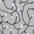 LED Božićne spoljašnje lampice 50xLED/5m IP44 hladna bela