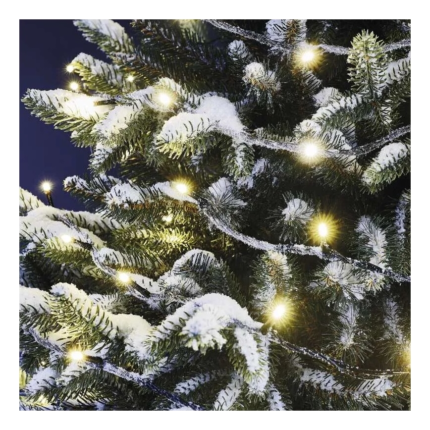 LED Božićne spoljašnje lampice 50xLED/5m IP44 topla bela