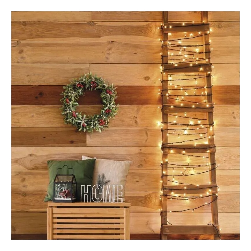 LED Božićne spoljašnje lampice 50xLED/5m IP44 topla bela