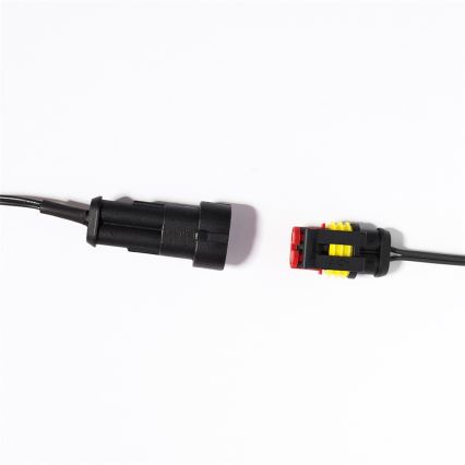 LED Božićne spoljašnje lampice CONE FILAMENT 20xE10 19m prozirna/topla bela IP44, Proizvedeno u EU