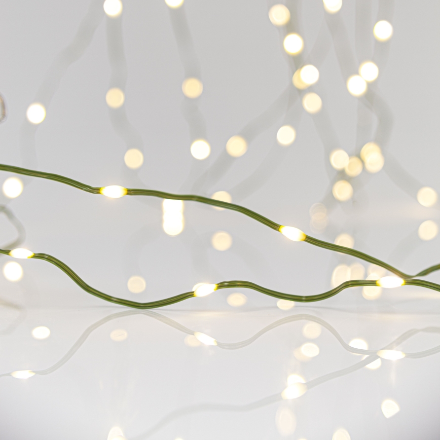 LED Božićne spoljašnje lampice LINE 700xLED/8 funkcije 40 m IP44 topla bela