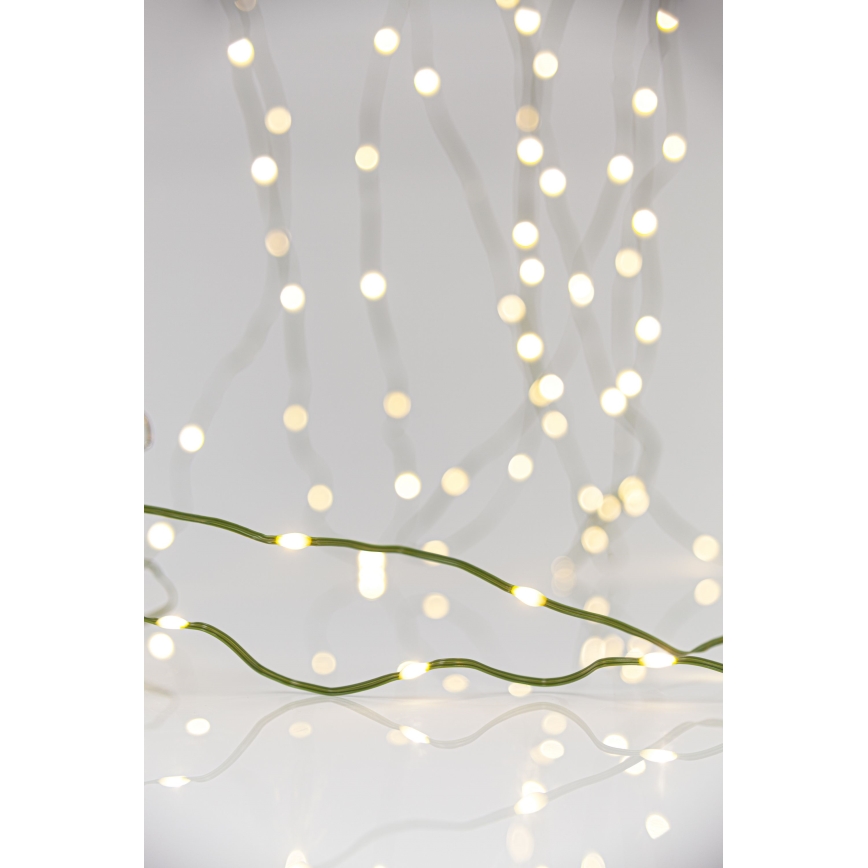 LED Božićne spoljašnje lampice LINE 700xLED/8 funkcije 40 m IP44 topla bela
