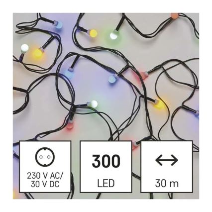 LED božićni lanac 300xLED/8 funkcija 35m IP44 topla bela