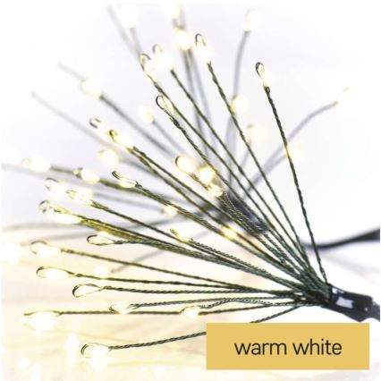 LED božićni niz 150xLED/5,35m topla bela
