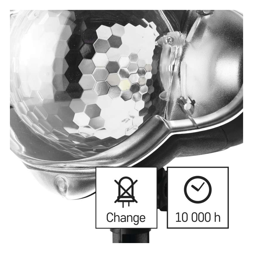 LED božićni spoljašnji projektor LED/4W/230V IP44 bela
