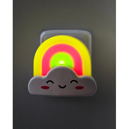 LED dečija noćna lampa LED/0,5W/230V šareni