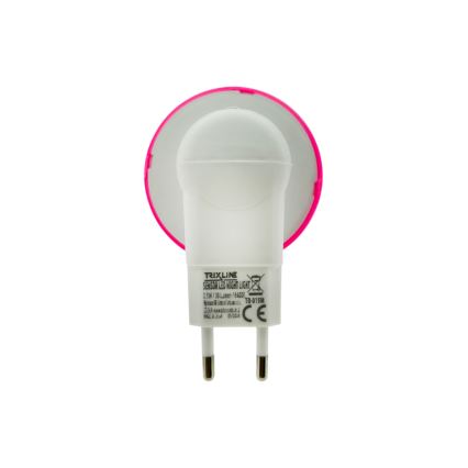 LED dečija noćna lampa sa senzorom za dan/noć LED/0,5W/230V muva