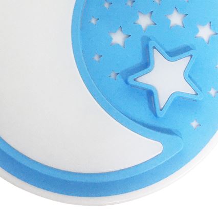 LED Dečija prigušiva plafonjera NOTTE LED/40W/230V + Daljinski upravljač