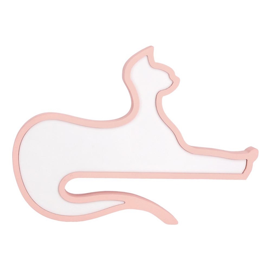 LED dečija stolna lampa CAT LED/13W/230V ružičasta