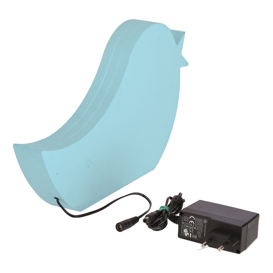 LED dečija stona lampa BIRD LED/12W/230V plava
