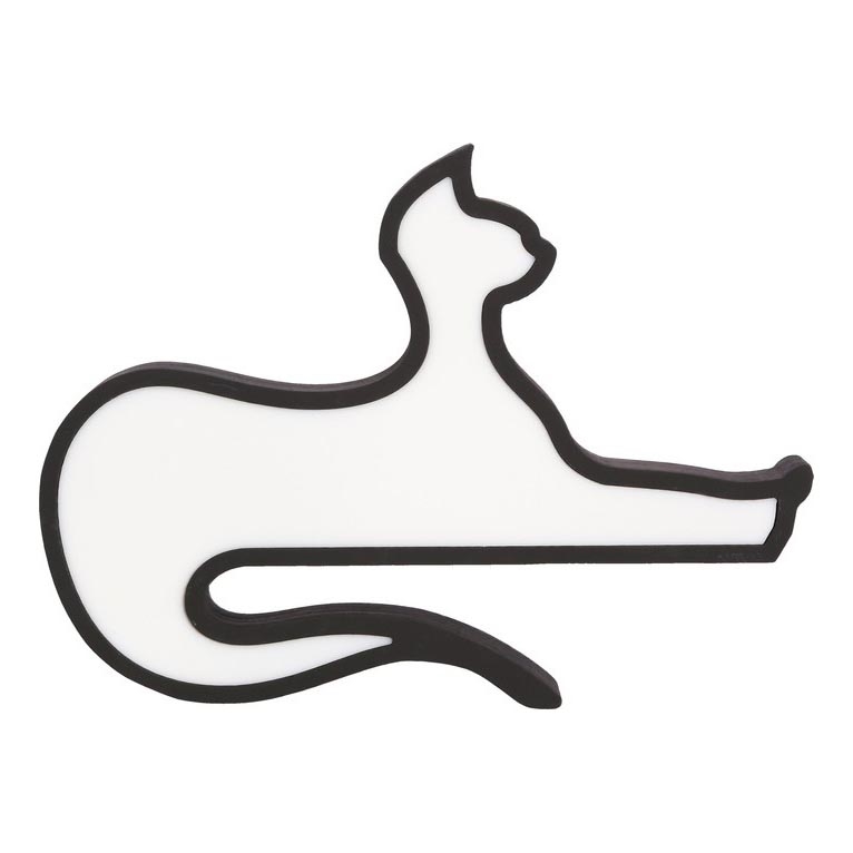 LED dečija stona lampa CAT LED/13W/230V crna