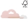 LED Dečija zidna lampa sa policom CLOUD LED/5W/230V roze/bela