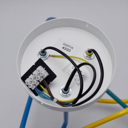 LED Dečiji nadgradni luster OXFORD 3xE27/15W/230V