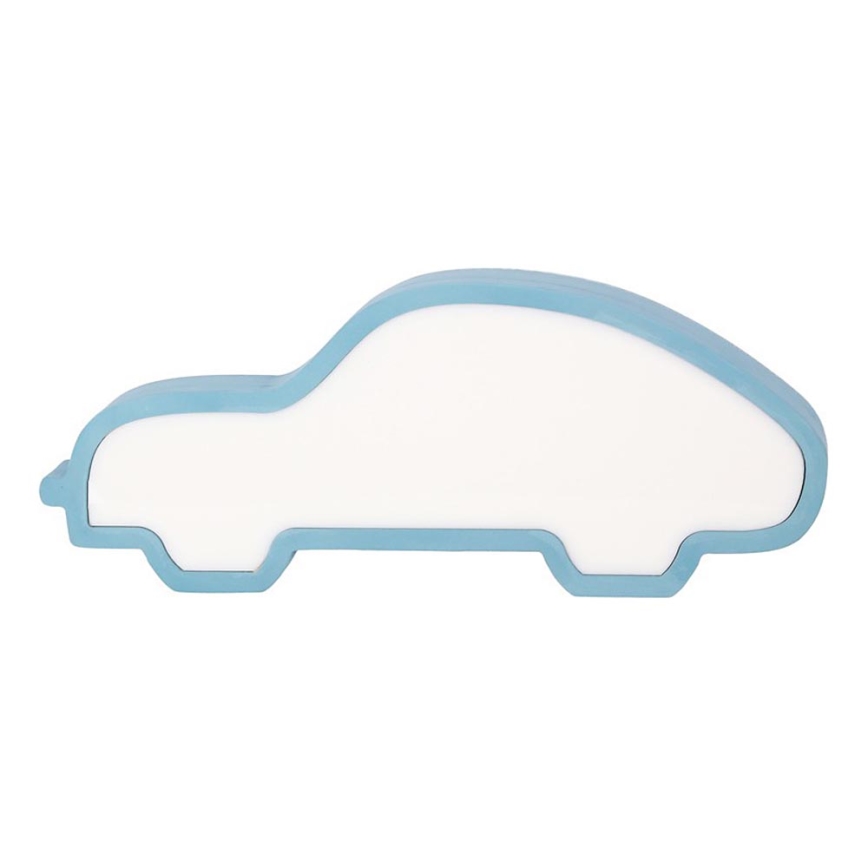 LED Dečja stona lampa CAR LED/11W/230V plava